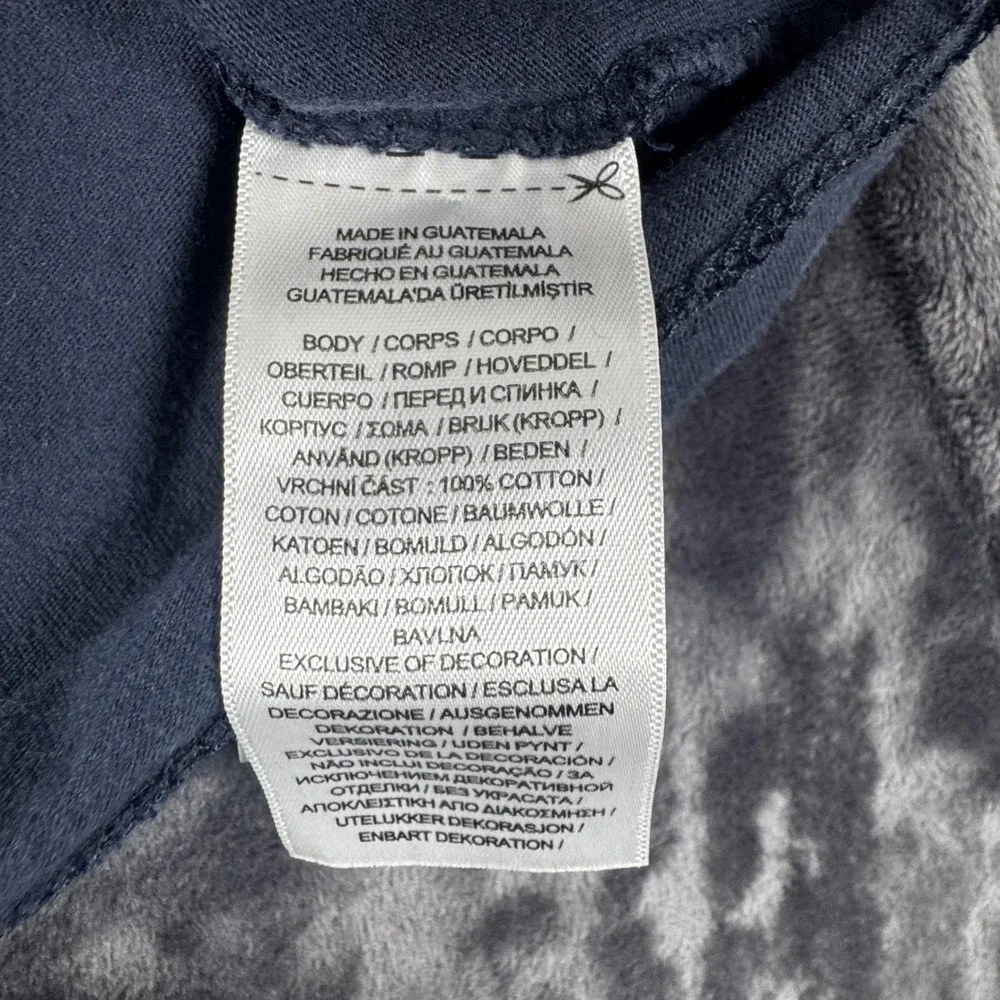 Polo Ralph Lauren T-Shirt Mens XL Navy Blue Pocket Short Sleeve Classic Fit